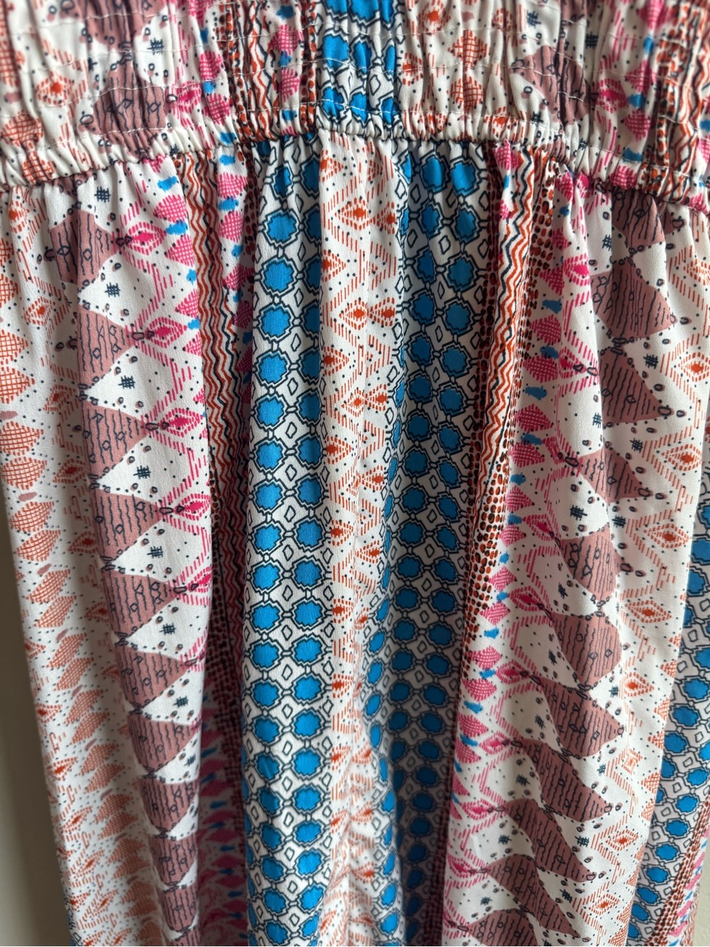 Lulus Maxin' Relaxin' Blue Multi Print Maxi Dress - Picture 8 of 16